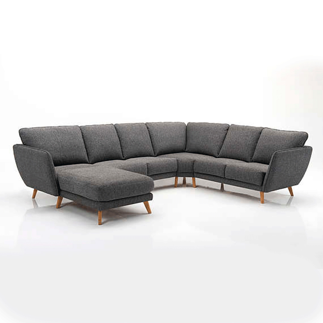 læder synge linned Hjort Knudsen - Style u-sofa | Møbelringen